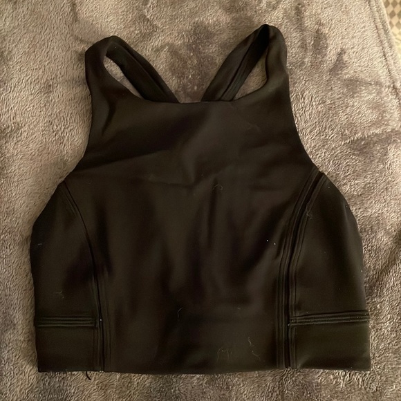 lululemon high neck wunder train bra - Picture 2 of 2